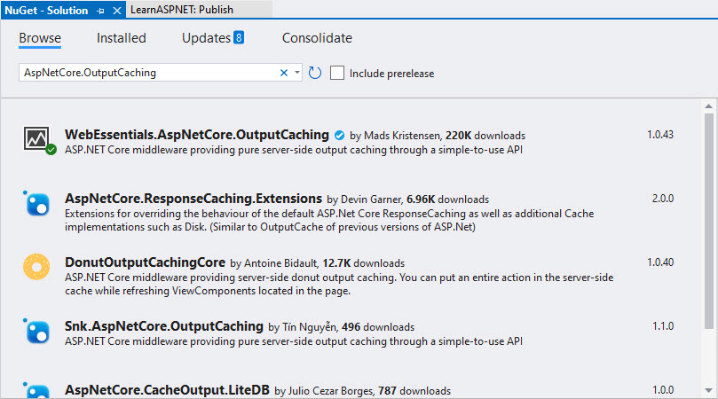 WebEssentials.AspNetCore.OutputCaching